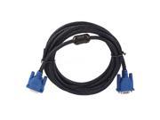 New High performance 3M VGA Male to Male Extension Video Cable 3 5 Black