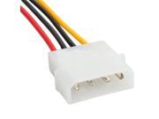 New IDE Molex To Serial ATA SATA 4 PIN Power Adapter cable