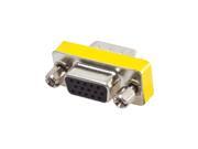 VGA SVGA 15 Pin Male To Female M F Plug Coupler Gender Changer Adapter Connecter