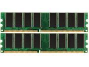 2GB KIT 2X1GB PC3200 DDR 400MHZ LOW DENSITY RAM MEMORY