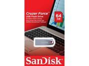 64GB Cruzer FORCE USB 2.0 Flash Pen Thumb Drive SDCZ71 064G B35 64 G GB