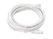 50 FT CAT5 CAT5E RJ45 Network LAN Patch Ethernet Cable Snagless Cord White Feet