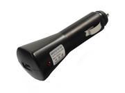 Universal USB Car Charger Black for iPhone 5S 5 4S 4 iPod Touch Galaxy S4 S3 S2