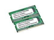 2GB DDR PC2700 SODIMM 333MHz 2X 1GB Laptop MEMORY 200 pin