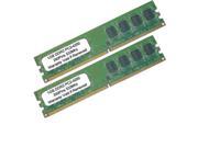2GB Kit 2 x 1GB DDR2 PC2 4200 533MHz 240 pin Low density Desktop Memory