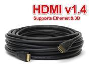 25FT HDMI Cable Cord Audio Wire Bluray DVD XBOX PS 3 4 Wii U 360 LCD HD TV 1080P