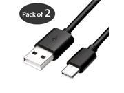 2pcs USB 3.1 Type C Data Sync Charger Cable Cord For Nexus 5X 6P OnePlus 2 LG G5