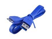 1FT Micro USB 3.0 Flat Data Sync Charging Cable for Samsung Galaxy S5 Note 3