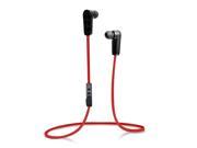 Jarv NMotion Sport Wireless Earbuds. Sweatproof and Water Resistant In RED