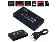 Mini 26 IN 1 USB 2.0 High Speed Memory Card Reader For CF xD SD MS SDHC