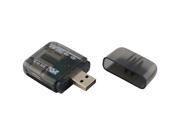 USB 2.0 Flash Memory Card Reader All in One SD SDHC Micro SD TF MS Duo M2 Black