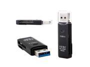 2 in 1 High Speed USB 3.0 Micro SD SDXC TF T Flash Memory Card Reader Adapter
