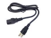 5 Ft 3 Prong Trapezoid Computer Power Cord Universal PC Cable Standard Wire 5