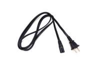 2 Prong Figure 8 AC Power Cord Cable US Plug for PS3 Slim Laptop Adapter Dell 6