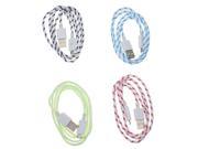 4x USB Data Sync Charger Cable Cord for NOKIA BLACKBERRY SONY HTC SAMSUNG Galaxy Nexus S3 S4 Note 2/3 Moto X LG