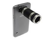 8x Zoom Camera Telescope Lens + Back Cover Case For Samsung Galaxy S5 S V i9600
