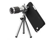 12X Optical Zoom Mini Tripod Telephoto Telescope Camera Lens For Samsung Galaxy Note 2 II N7100