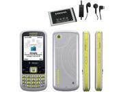 Samsung T349 T-Mobile Silver/Lime Bluetooth Camera Cell Phone (No Contract)