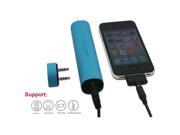 Blue 4000mAh Power Bank with Speaker Emergency Battery Charger for iPad iPhone Samsung Nokia HTC Tablet Mobile Phones MP3