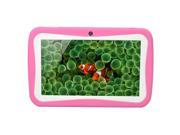 BENEVE R7 ARM Cortex-A9 1.0GHZ DDR 3 512MB Dual Camera Android 4.0 7 Inch 3300 mAh Battery Touchscreen Kids Tablet - Pink (Support 1080P HD Video)