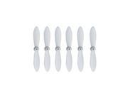 CW/CCW Blade Prop Propeller Spare Parts For MJX X901 6 Axis RC Quadcopter - White