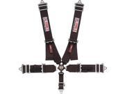 G-FORCE 7000BK 5-Point SFI Camlock Racing Harness Black G-FORCE 7000BK 5-Point SFI Camlock Racing Harness Black