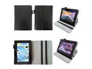Bear Motion ? Premium 100% Genuine Leather Case for Kindle Fire HD 7 Inch Tablet Cover with Loop for Stylus (Stylus NOT included) (Wake or put your device to sl