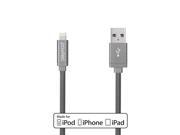Pawtec Premium Lightning to USB Charge and Sync Cable Braided Super Long 10 Feet 3 Meter Apple MFi Certified for iPhone 7 7 Plus 6S 6 5 more iPad