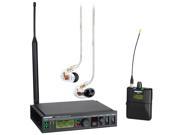 Shure P9TRA425CL Wireless In ear Monitoring System G6 470 506MHz