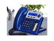 Xblue XB 2022 28 X16 6 Line Phone System 8 Telephones Vivid Blue color
