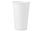 Solo Cup 316W 2050 Polycoated Hot Paper Cups 16 oz White
