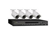 Q-See - QC818-4H3-1 - Q-see 8-Channel Digital NVR System QC818-4H3-1 - 4 x Network Video Recorder, Camera - H.264