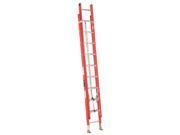 Louisville Ladder FE3224 Louisville FE3200 Series 24 300 lb Non Conductive Fiberglass Type IA Extension Ladder