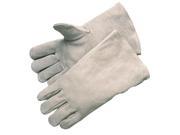 Anchor 3000 Economy Welding Gloves Cowhide 13 1 2in Gauntlet Cuff Large 12 Pairs