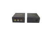 AUDIO/VIDEO BALUN OVER CAT5E AUDIO/VIDEO BALUN OVER CAT5E