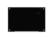 Acco Brands G3624B Infinity Magnetic Glass Marker Board 36 x 24 Black