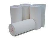 Universal Office Products UNV35765 Single Ply Thermal Paper Rolls 4 3 8 x 127 ft White 50 Carton