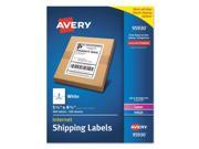 White Shipping Labels Laser Inkjet 5 1 2 x 8 1 2 White 500 Box