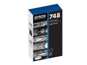 Epson - T748120 - Epson DURABrite Pro 748 Original Ink Cartridge - Black - Inkjet - Standard Yield - 2500 Page - 1 Pack Epson - T748120 - Epson DURABrite Pro 748 Original Ink Cartridge - Black - Inkjet - Standard Yield - 2500 Page - 1 Pack