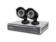 SWANN SWDVK 444002 US 4 Channel 720p DVR with 2 720p PRO A850 Bullet Cameras