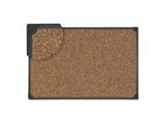 Universal Office Products SF132209368 Tech Cork Board 48 x 36 Cork Black Frame