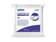 Kimberly Clark 6179 W5 Critical Task Wipers Flat Double Bag Spunlace 9x9 White 100 Pk 5 Carton