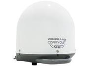 Winegard GM6000 Winegard Carryout G2 Antenna Satellite Communication White Roof mountable