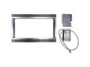 Sharp 30 In. Built In Trim Kit for Sharp Microwave Stainless Steel