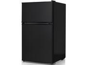 Keystone 3.1 Cu. Ft. Refrigerator with Separate Freezer Black KSTRC312CB