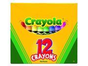 Crayola 12 ct. Crayons Flat Tuck Box 52 0012