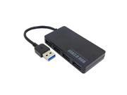 Smays 5Gbps USB 3.0 Multiple 4 Port Hub Adapter for PC Laptop Tablet Macbook Support Windows 7 Win 8 Mac