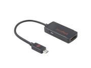 Smays Slimport Mydp Hdmi Hdtv Full Hd Cable Adapter For Google Nexus 4 E960  And  Nexus 5  And  Nexus 7 Tablet  And  Lg G2 G3
