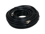 GE 73284 RG6 Video Cable 50ft; Black