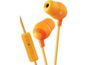 JVC Orange HAF160D Gumy Earbuds